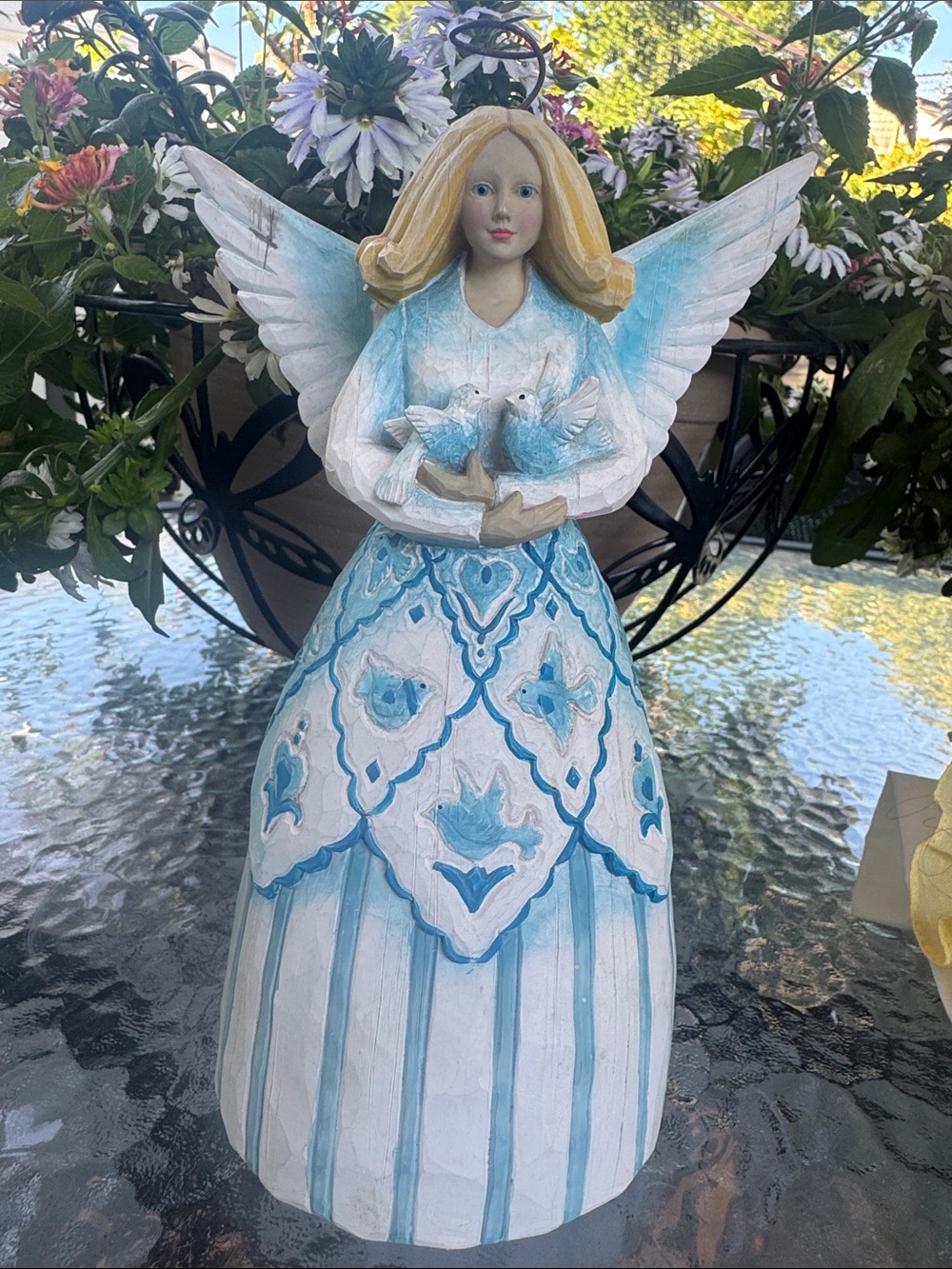 Heartwood Creek by Jim Shore “I will listen to what the people Blue Angel